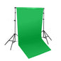 1.35x10m Multi-Color Seamless Paper Photography Background with Stand (Green)