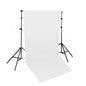1.35x10m Multi-Color Seamless Paper Photography Background with Stand (White)