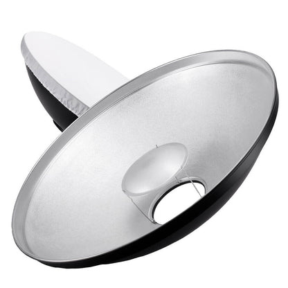 70cm (27.5") Beauty Dish Diffuser Reflector (Silver) By PixaPro 