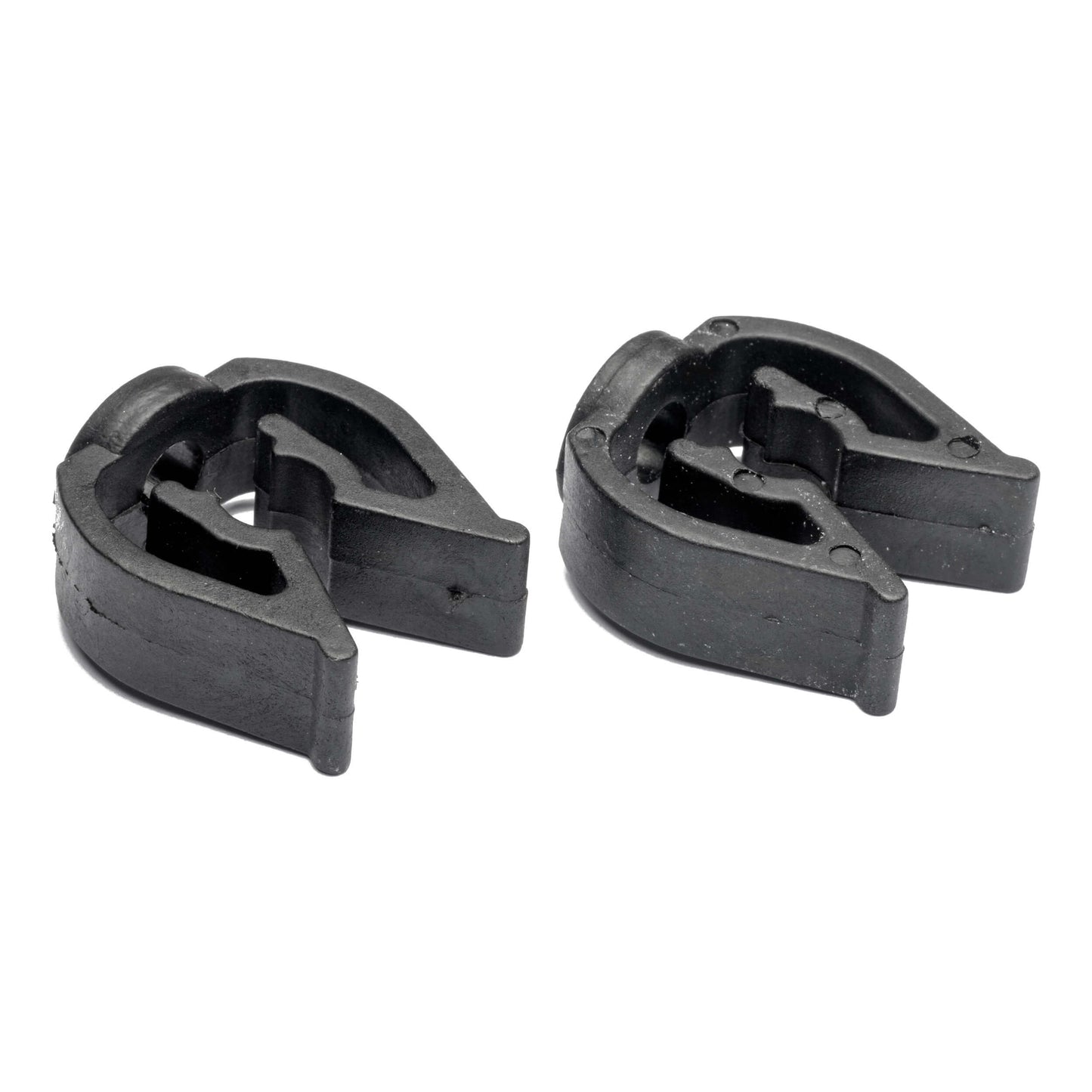 Spare Black Cable Clips for Pantograph Ceiling Light Rail System 