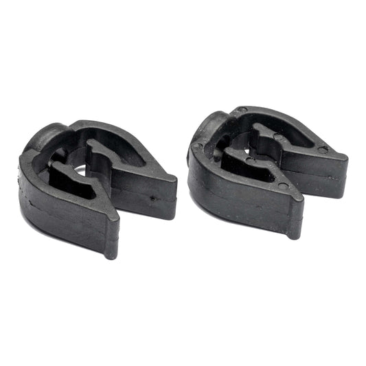 Spare Black Cable Clips for Pantograph Ceiling Light Rail System 