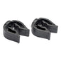 Spare Black Cable Clips for Pantograph Ceiling Light Rail System 