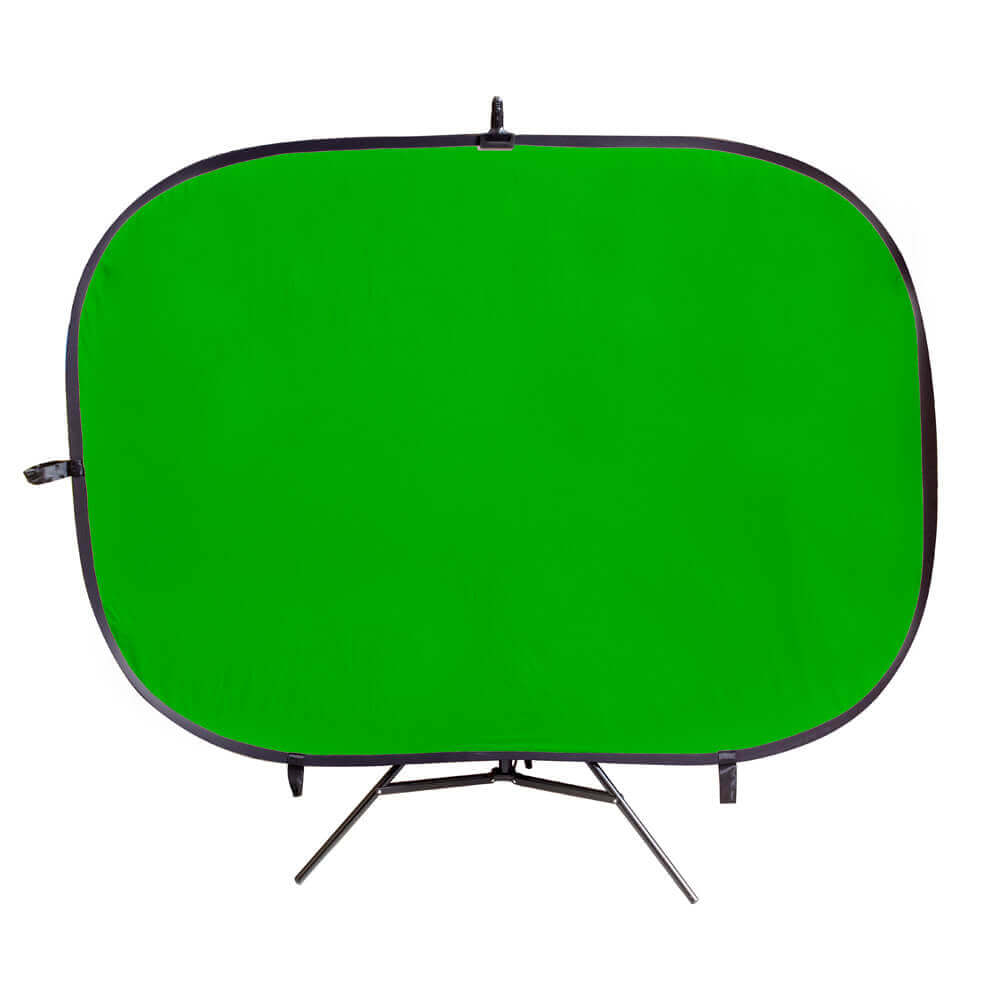 3pcs Dual Frame Chroma Green/Blue Background Stand, Clamp
