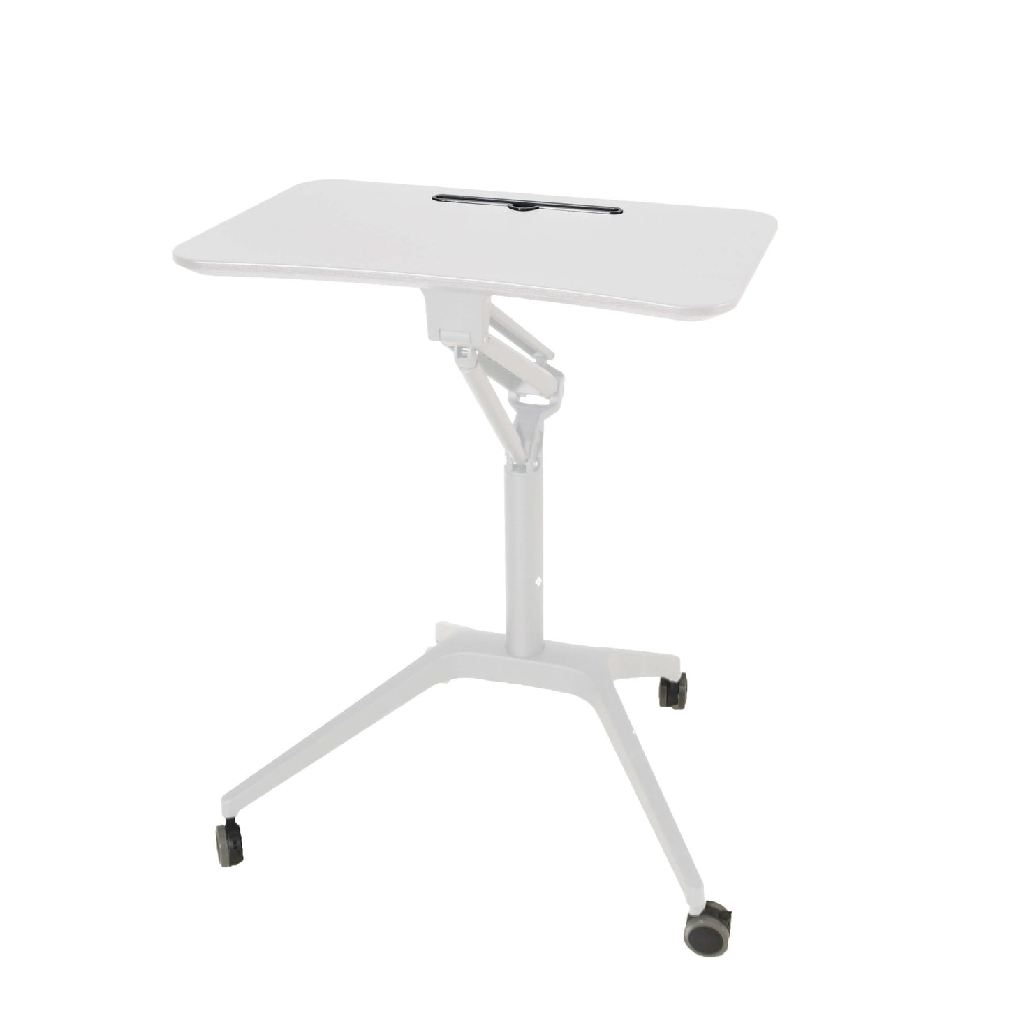 TESSA-Flexi Adjustable Height Rolling Standing Desk with Wheels
