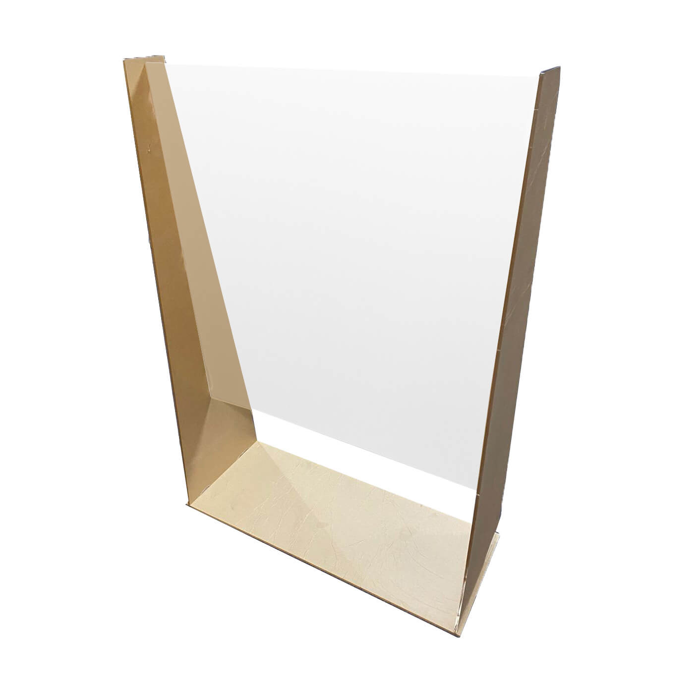 Easy Set-Up Counter Acrylic Sneeze Guard