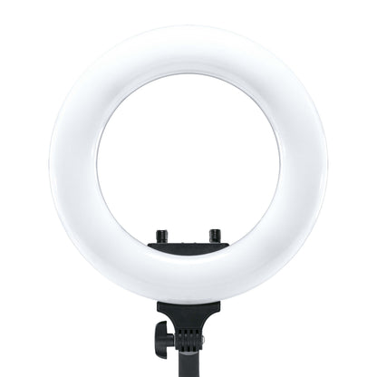 PixaPro RICO140 Circle LED Ring Light & Shutter Phone Holder 