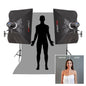 LUMI400II 400Ws Medical Clinical Softbox Flash Lighting Twin Kit 