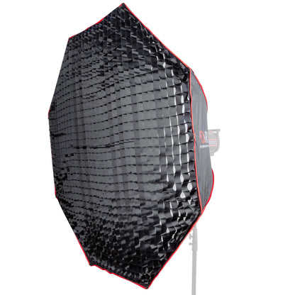 30x140cm (11.8"X55.1") Quick Installation Strip Umbrella Softbox With 4cm Grid