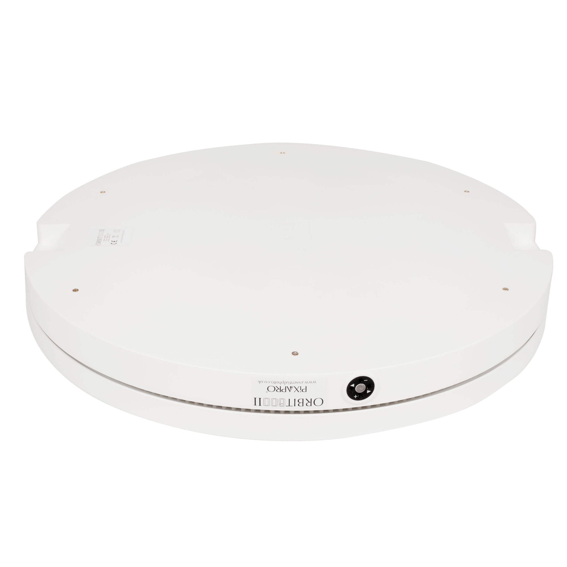 ORBIT800 360° White Electric Rotating Display Stand - PixaPro 