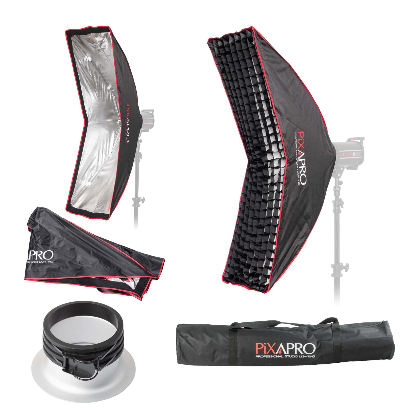 35x120cm (13.7"x47.2") Arc Strip Umbrella Softbox  For Profoto 