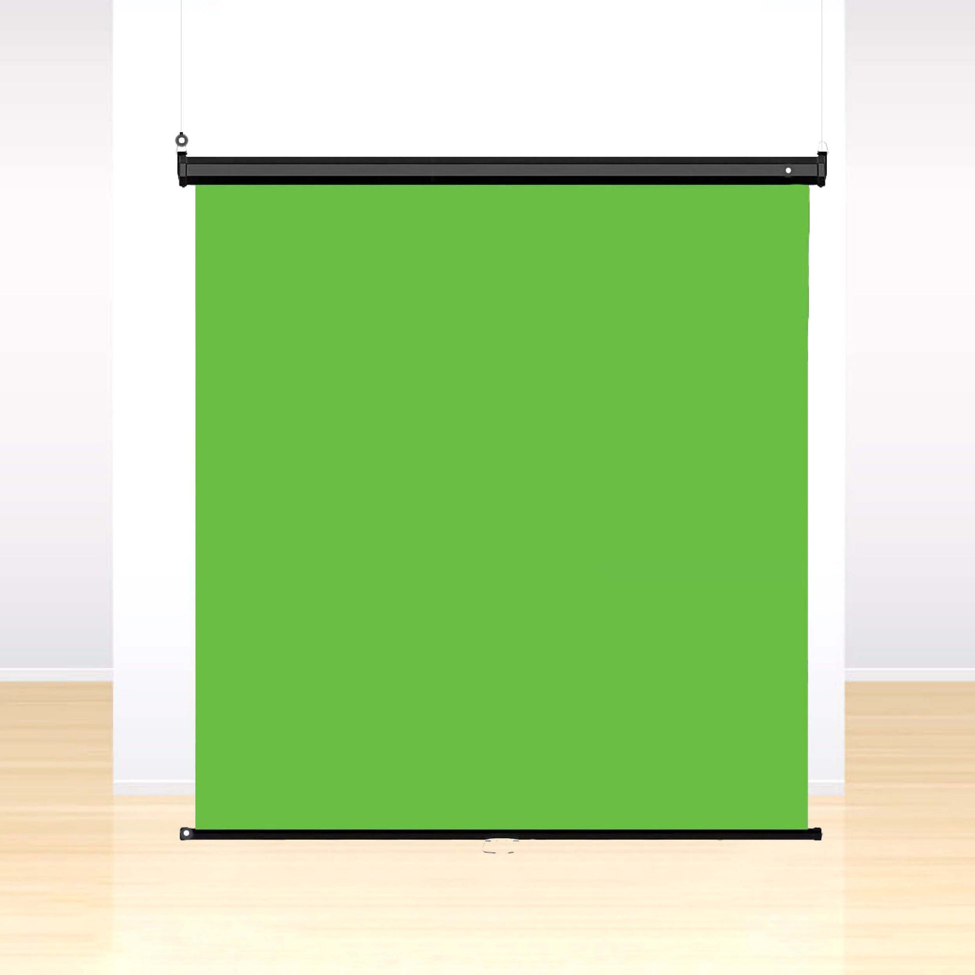 1.8x2m Wall-Mounted Crease-Free Foldaway & Retractable Photography Background 