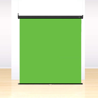 1.8x2m Wall-Mounted Crease-Free Foldaway & Retractable Photography Background 