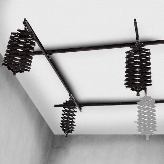 3x Studio Lighting Pantograph Support Ceiling Rail System