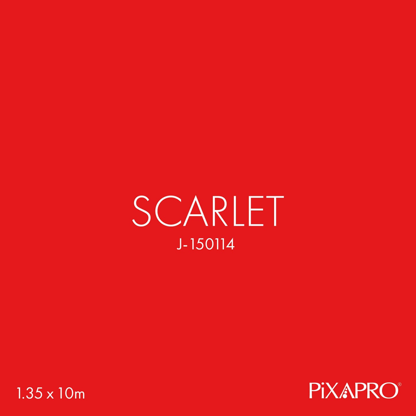 1.35m x 10m Scarlet Seamless Paper Photography Backdrop