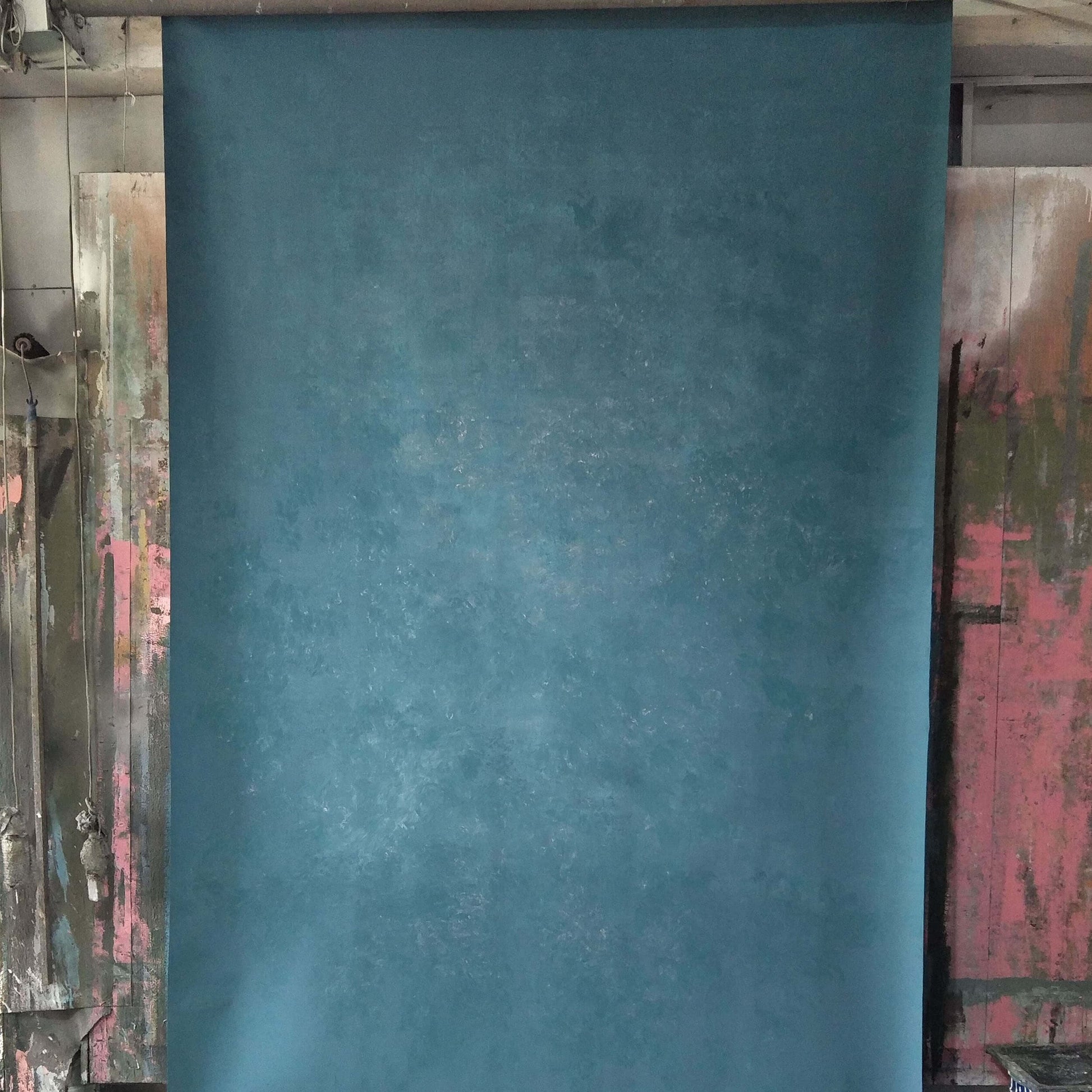 (HP-NS) 2x3m Blue Studio Backdrop with Soft Texture