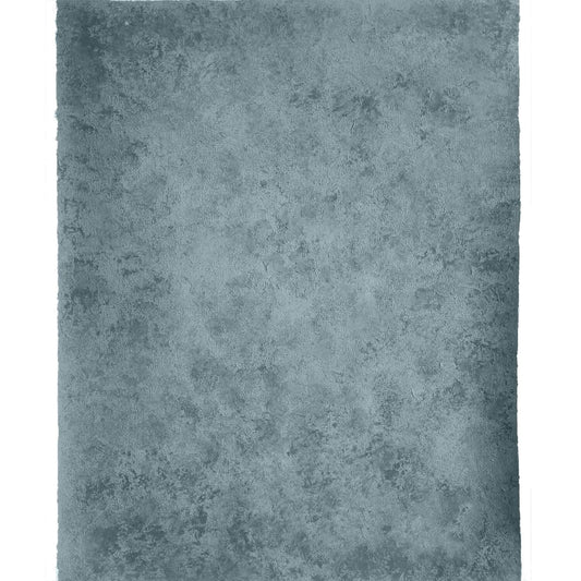 Impasto Photography Backdrop Blue-Grey Hand-Painted - PixaPro 