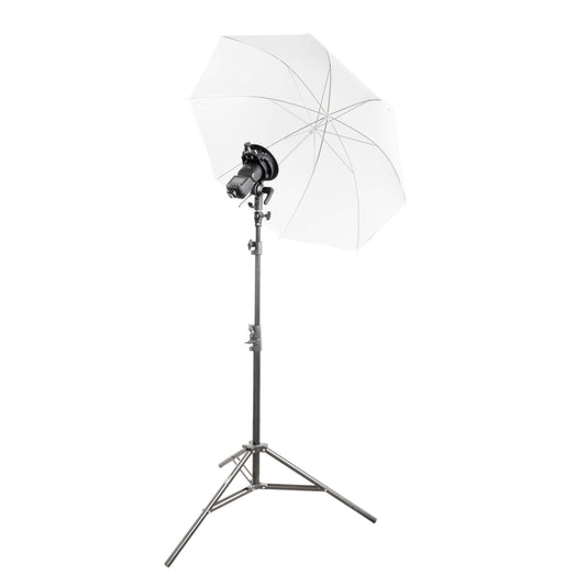 GIO1 Studio Speedlight Setup with White Umbrella Lighting Kit