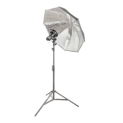 GIO1 Portable Flash Speedlite Umbrella (Black/Silver) Lighting Kit