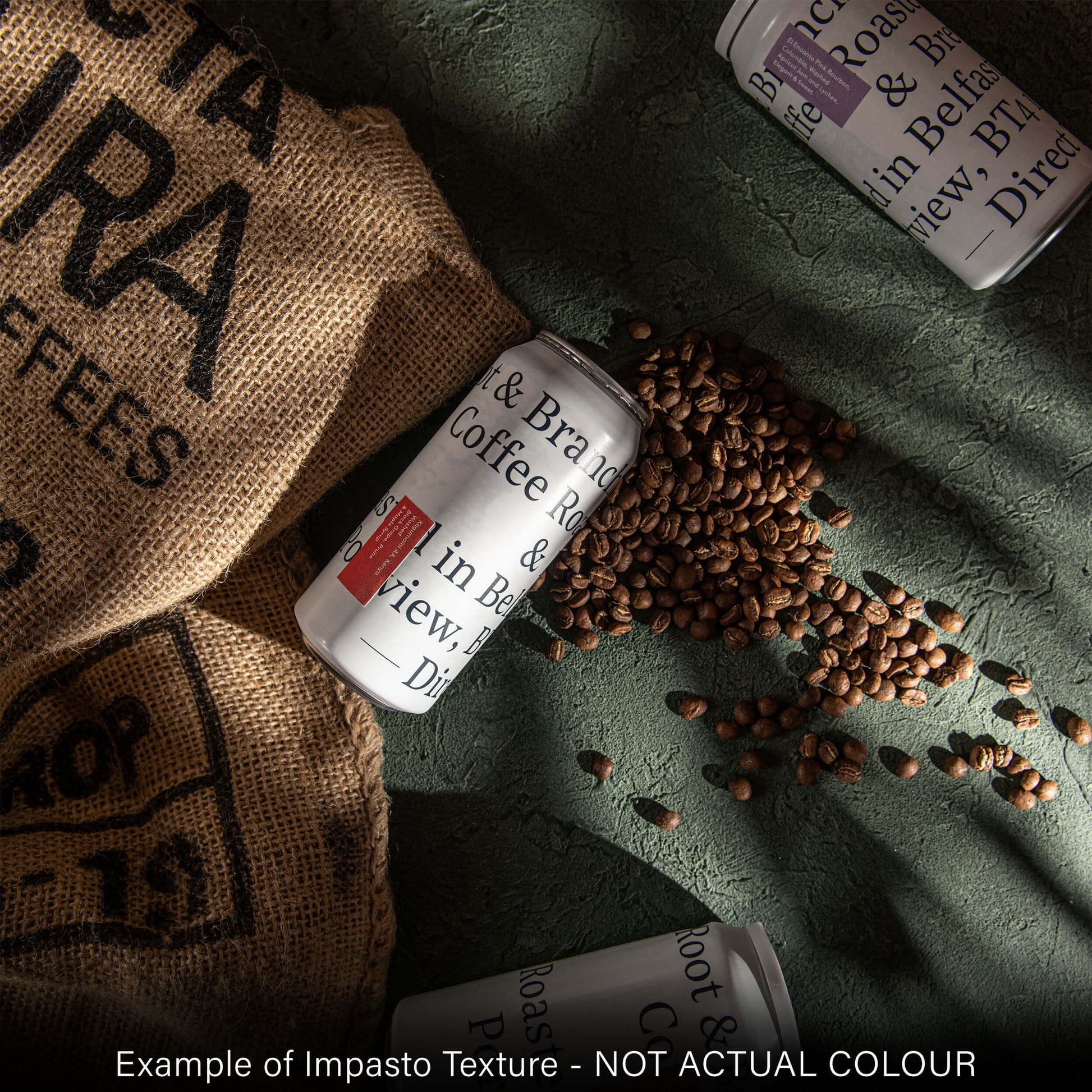 Image Taken Using  2 x 3m Impasto Textured Hand Painted Background (Jade Green)