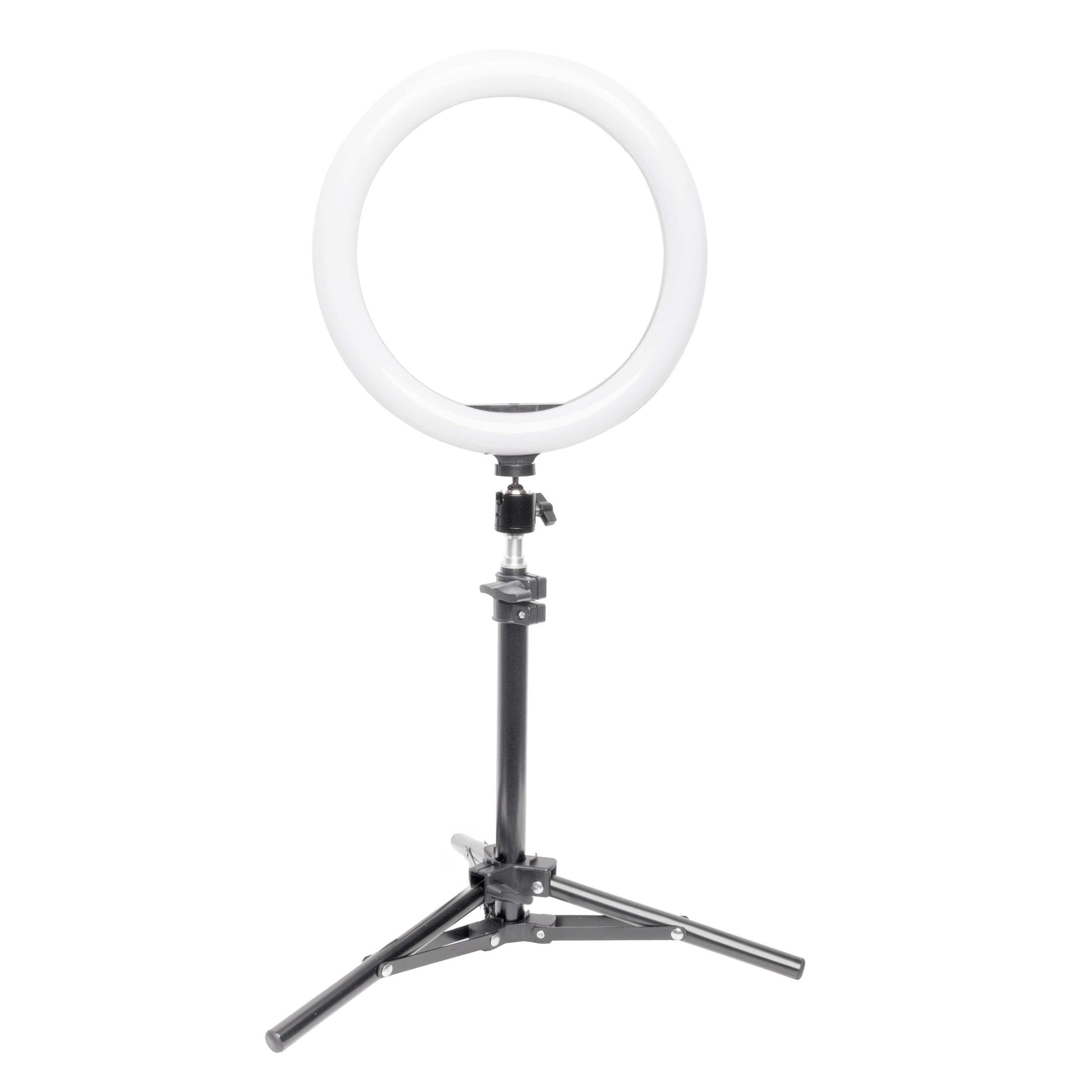 PixaPro 10" Large LED Ring Light with Stand & Smartphone Mount