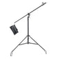 2-in-1 Combi Boom Stand and Caster Wheel Bundle By PixaPro 