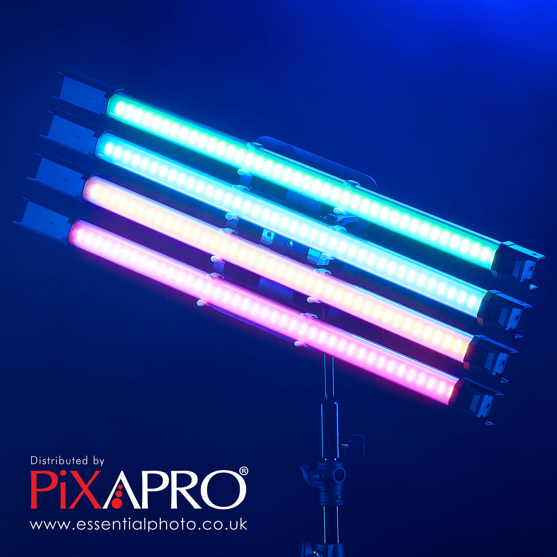  4pc Godox Tl60 Pavo Light Handheld Rgb Led Video Light 2700-6500k