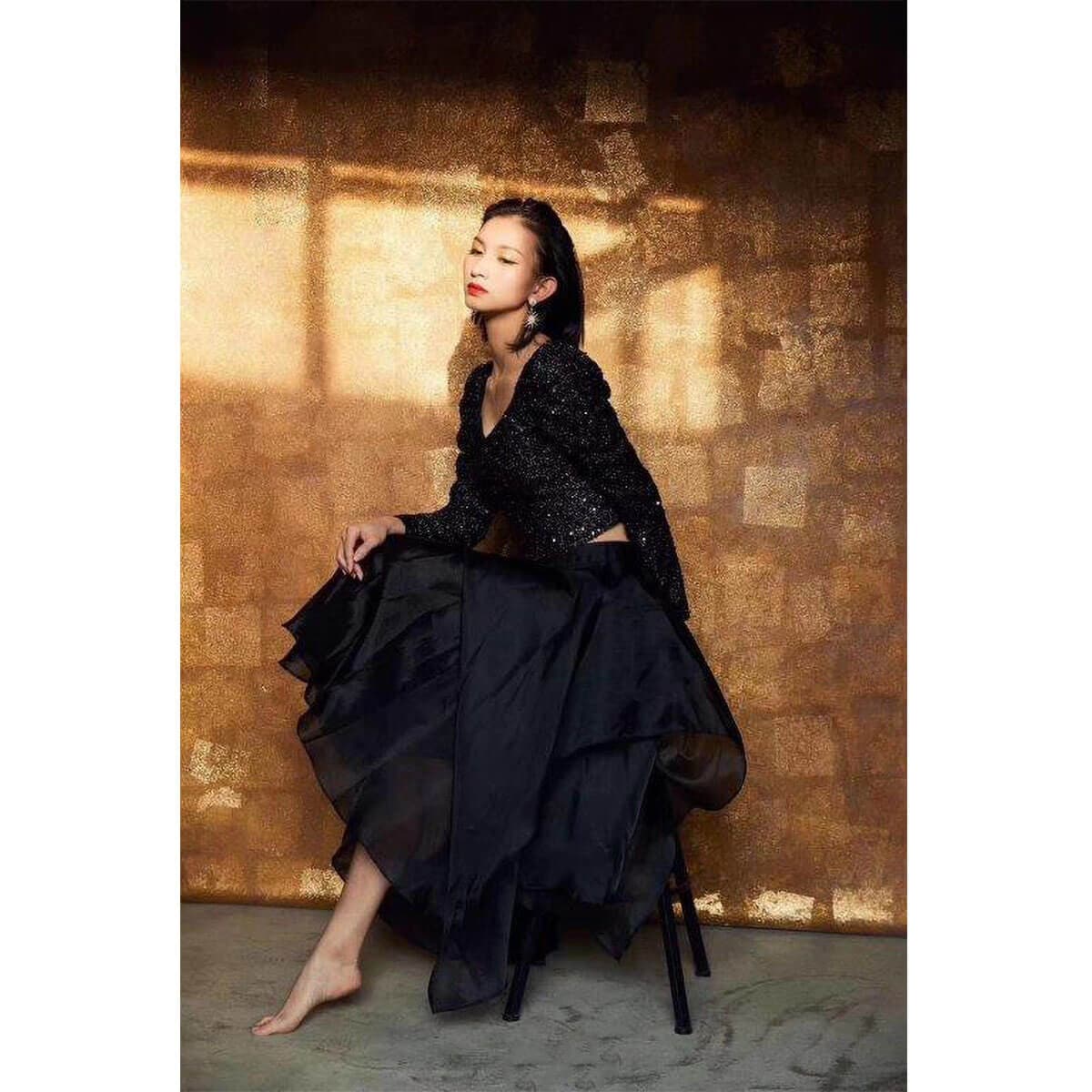 (HP-NS) 2x3m Gold Crack Textured DIY Hand-Painted Canvas Background