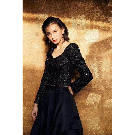 2x3m Gold Crack Textured DIY Hand-Painted Canvas Background