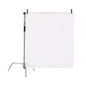 1.2x18m Photography Diffuser Paper Roll with C-Stand & A-Clamps