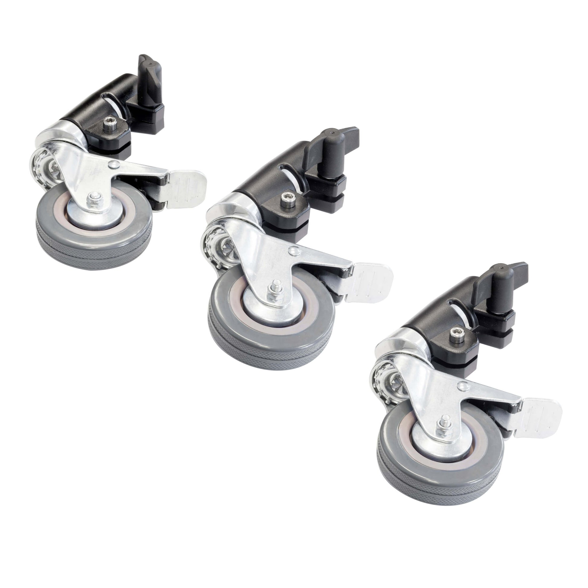 3Pcs Caster Wheels 