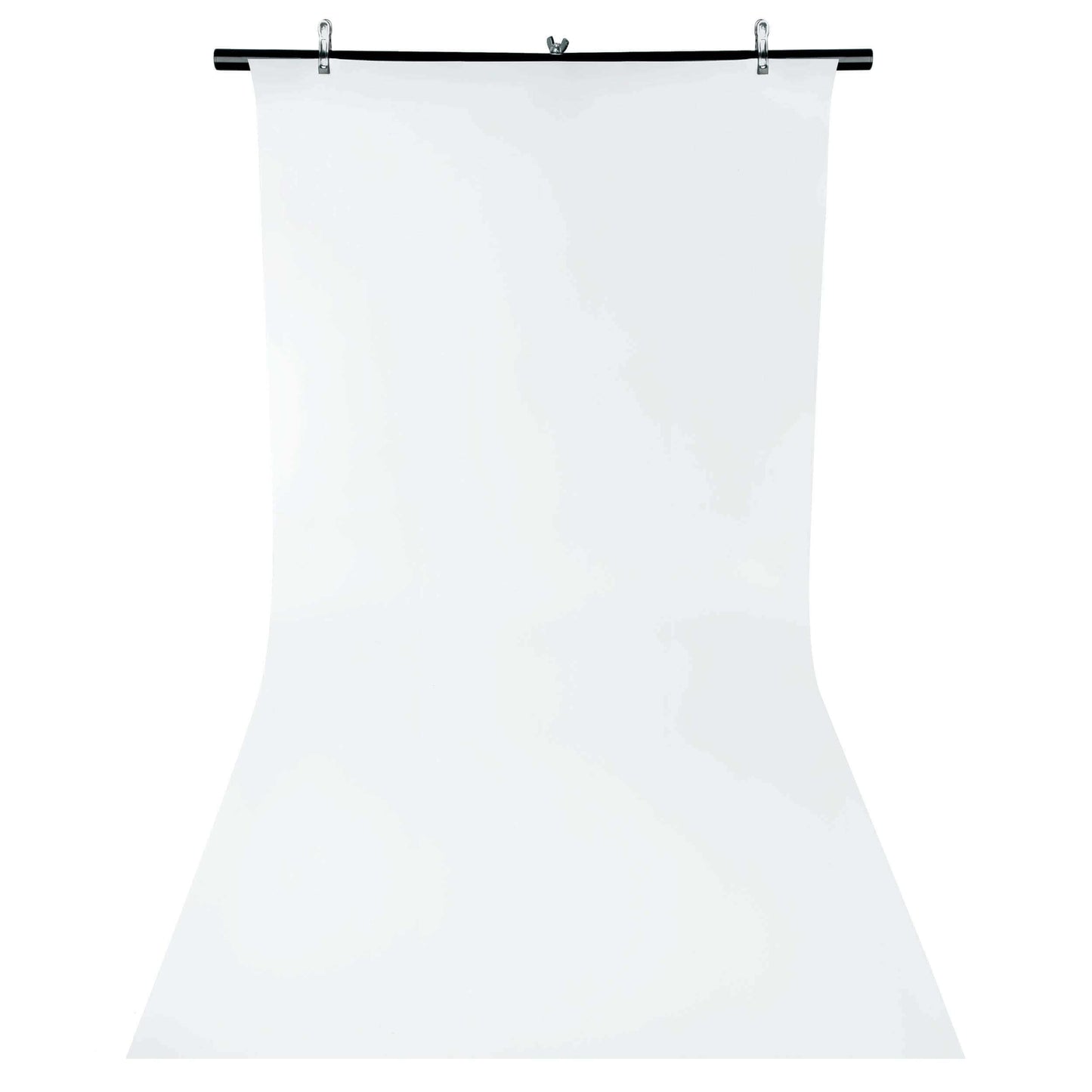 Table Top Background Stand with Black & White PVC Background