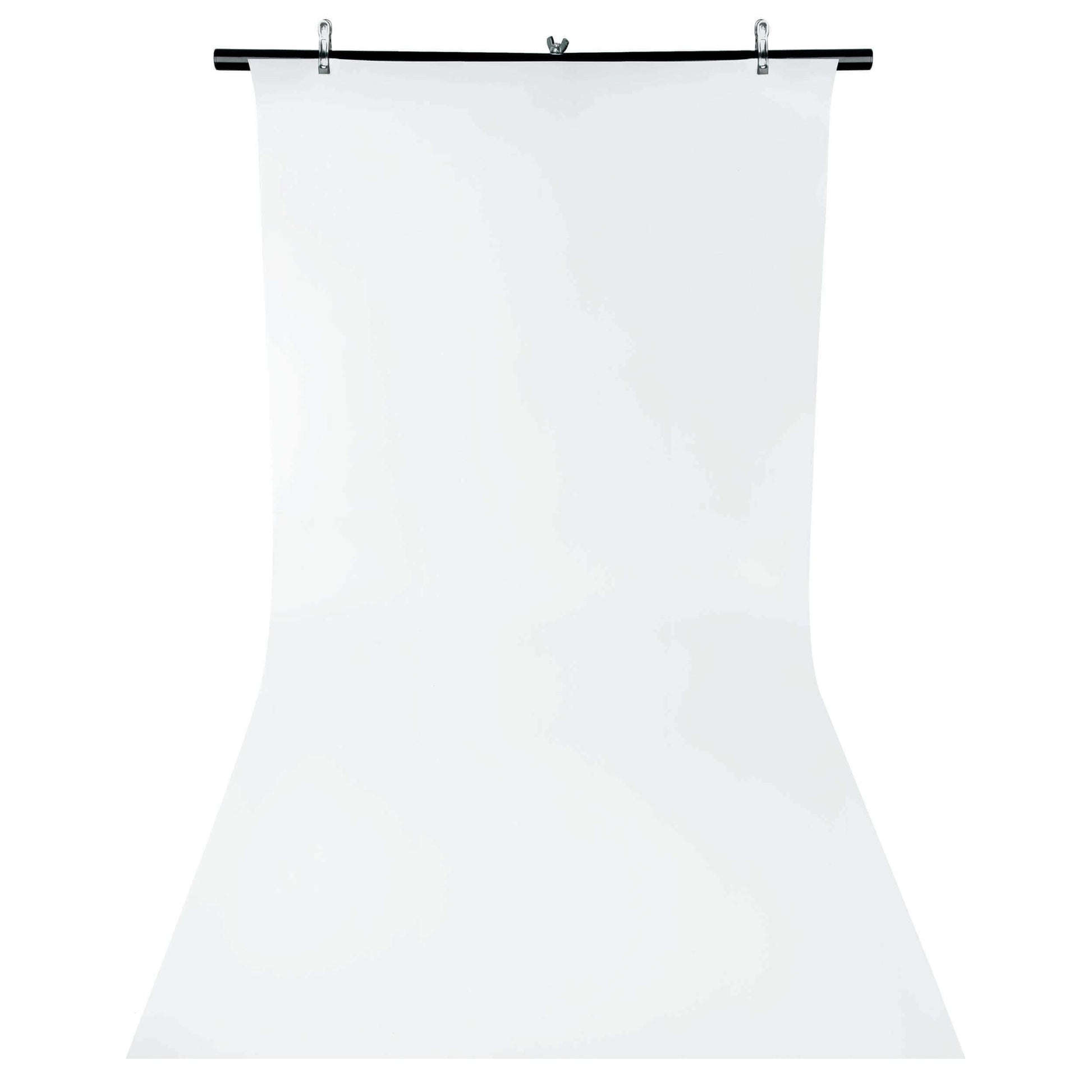 Table Top Background Stand with Black & White PVC Background