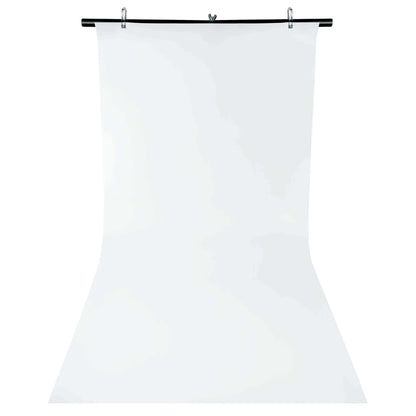 Table Top Background Stand with Black & White PVC Background