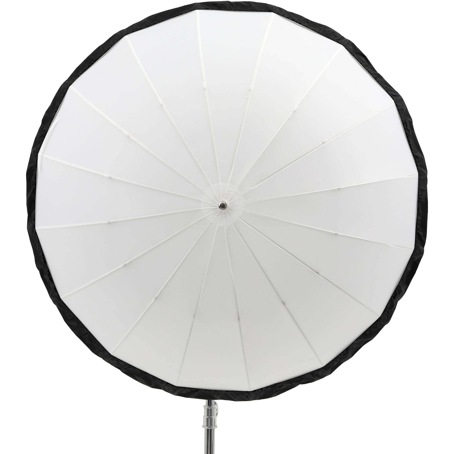 3in1 Parabolic Shoot-Through Umbrella with Black/Silver Cover
