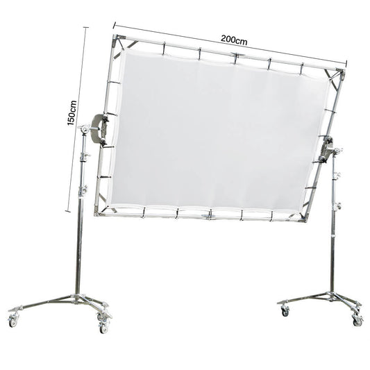 150x200cm Butterfly Frame Diffuser Panel & Light Stands - PixaPro 