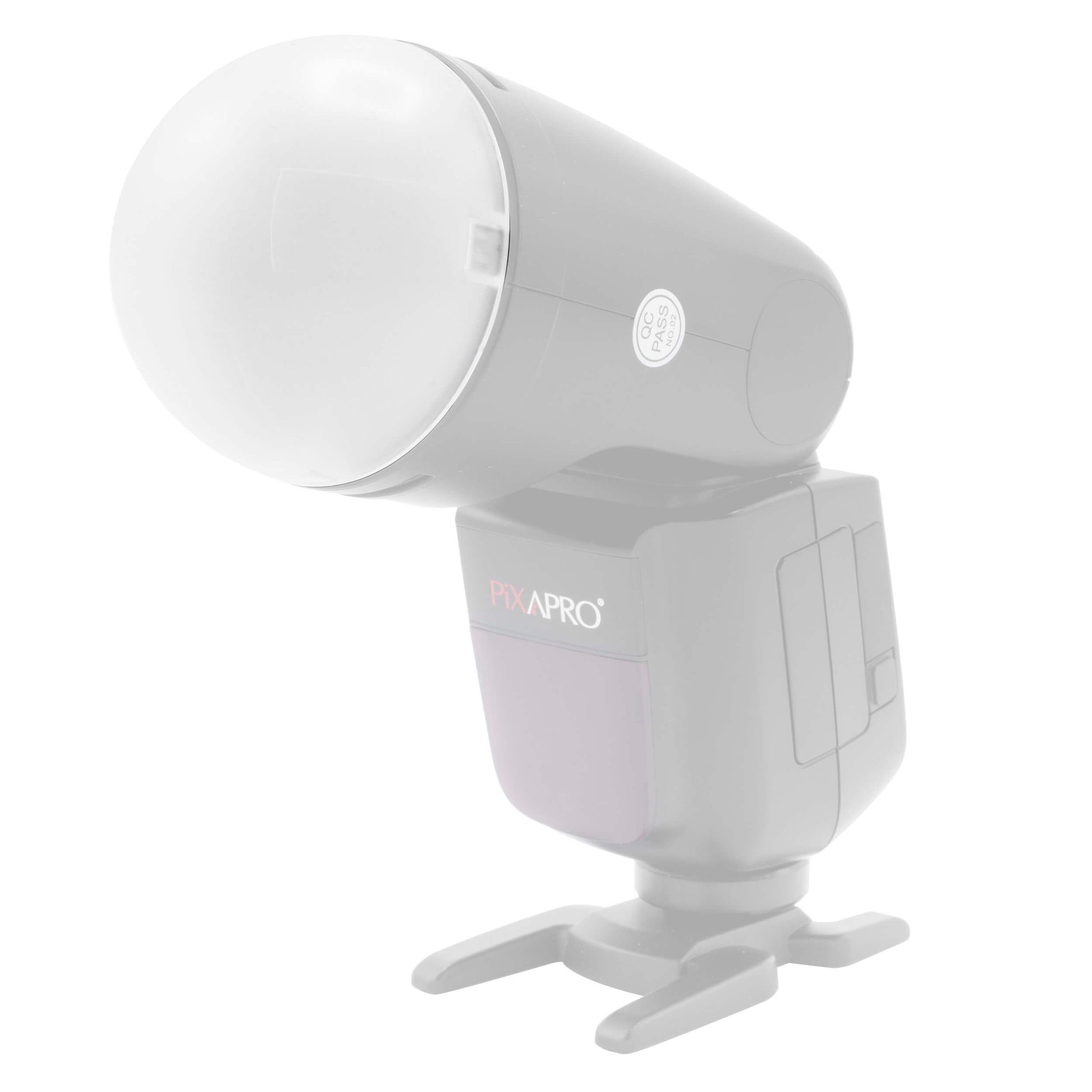 PixaPro Magnetic Dome Diffuser For GI01 Speedlite, CITI100Pro and PIKA200/200Pro 