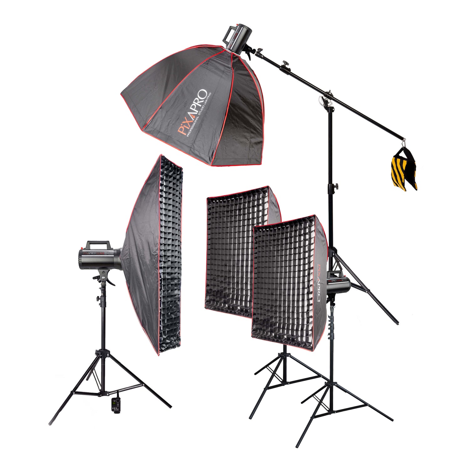 LUMI400II Studio LED Flash Strobe Light Fashion Photography Kit