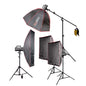 LUMI400II Studio LED Flash Strobe Light Fashion Photography Kit
