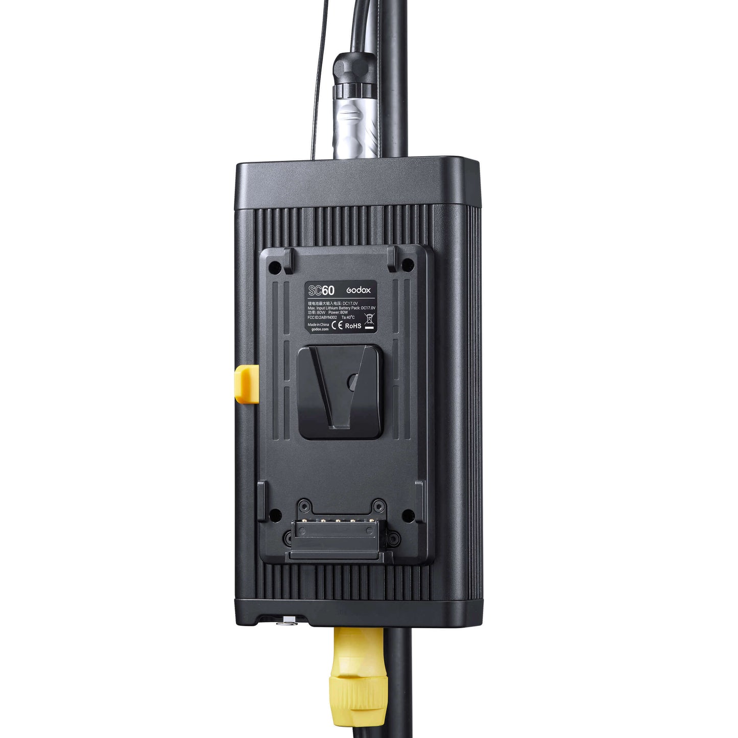 S60D 60W Daylight-balanced Focusable LED Light with Light Projector