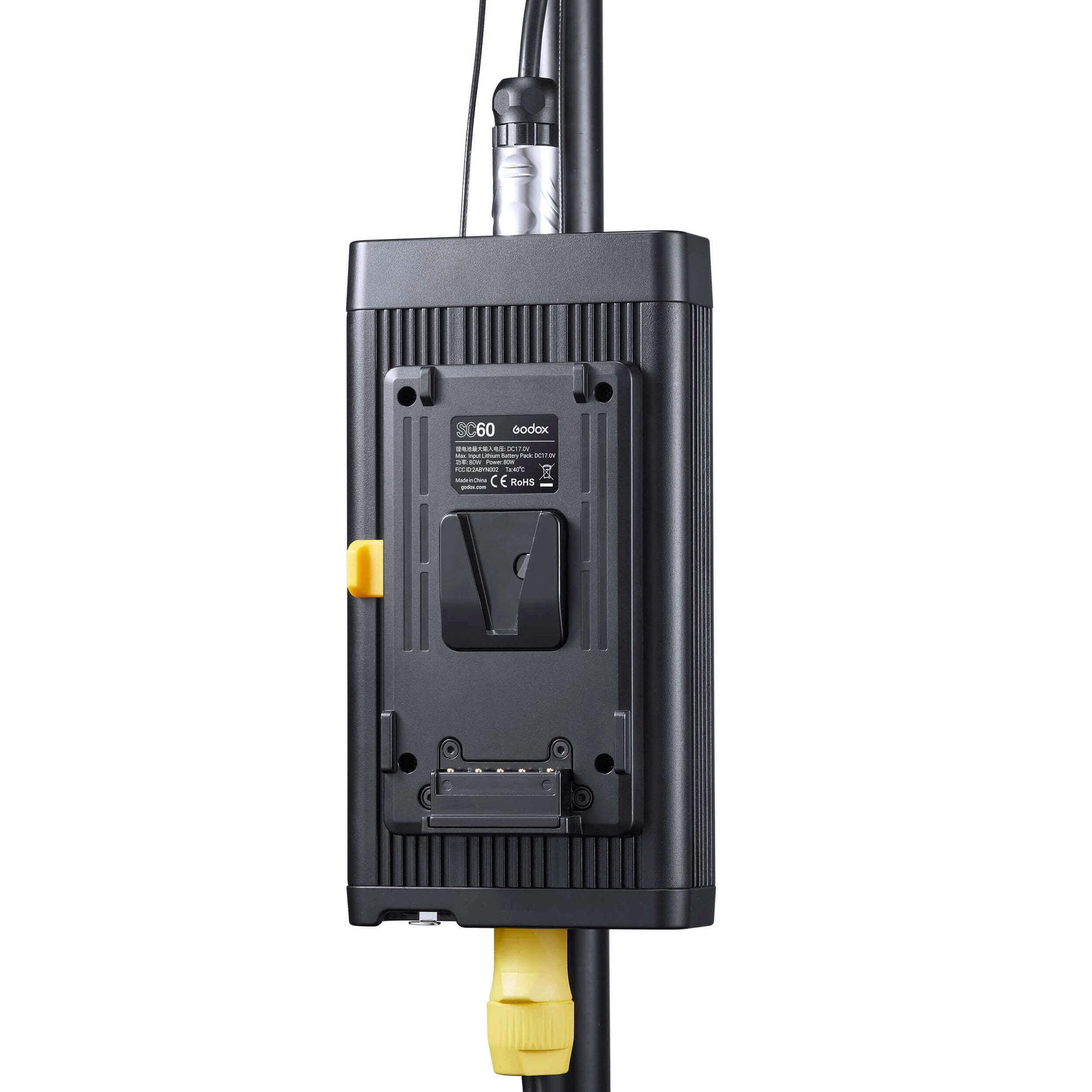 S60D 60W Daylight-balanced Focusable LED Light with Light Projector