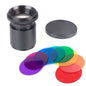 50mm Lens Optic & Photography Gel Filters for Spot Projector II