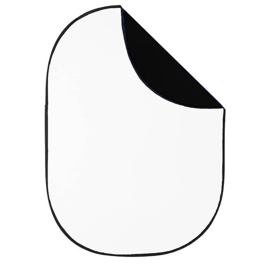 1.5x2m Black/White Anti-Crease Pop Up Studio Background