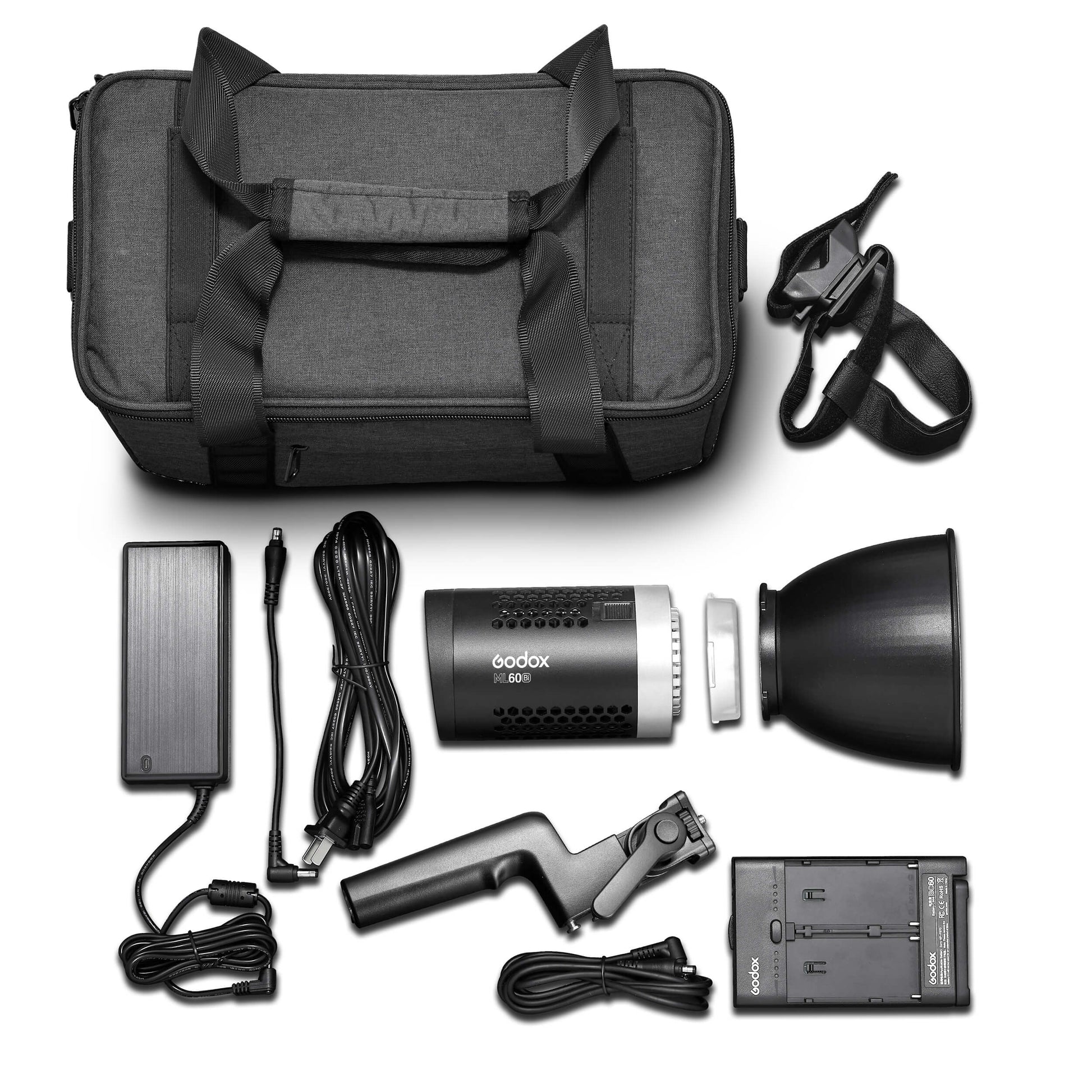 Ml60Bi Handheld COB LED Video Light 2800-6500K By Godox 