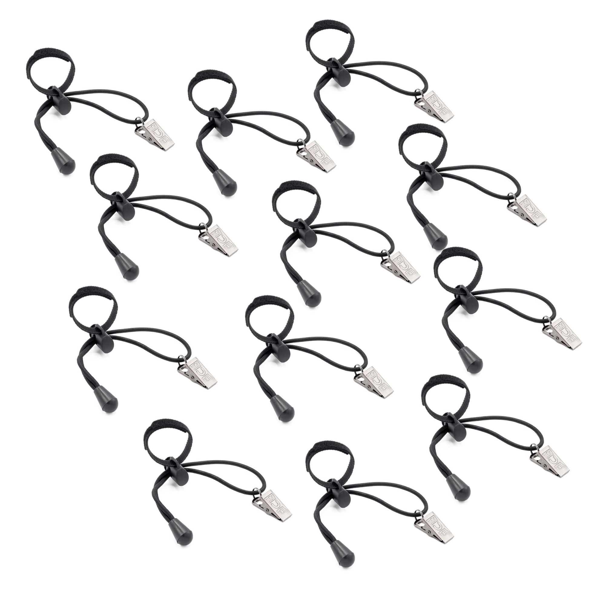 Set of 12 Photo Background Support Clamp Clip Holder By PixaPro 