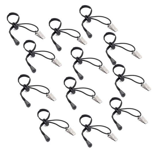 Set of 12 Photo Background Support Clamp Clip Holder By PixaPro 