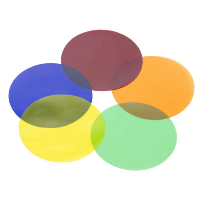 6x Coloured Gels