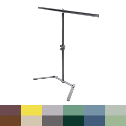 Hard-Wearing Dual-Sided Paper Background with Stand