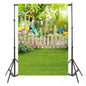 3x4m Colorful Lawn Park Printed Newborn Photography Backdrop 