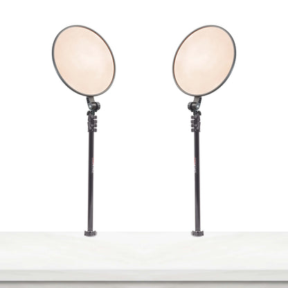 Twin LED Panel Kit GLOWPAD 450D 75W Bi-Colour & Table Sand 