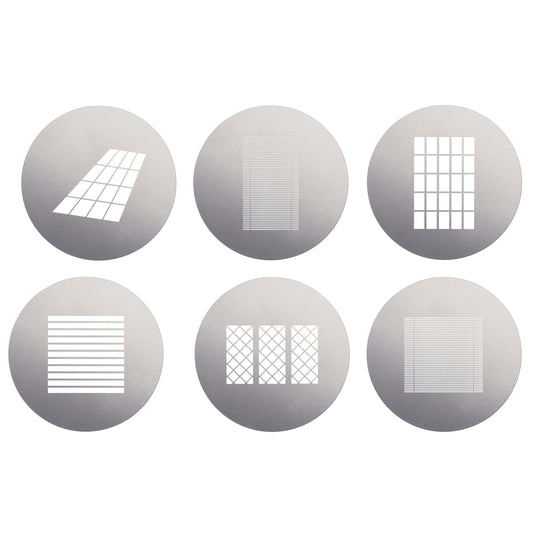 SA09-004 Custom Gobo Patterns for SA-P Projection Attachment